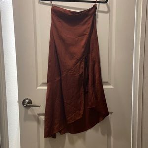 Free People - Satin Skirt